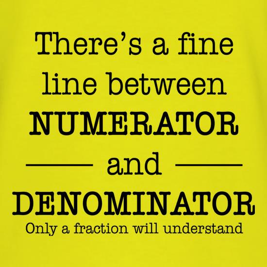 There's A Fine Line t shirt