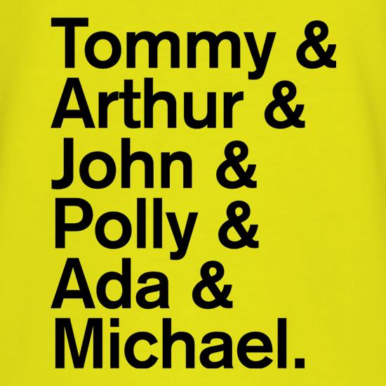 The Shelby Family t shirt