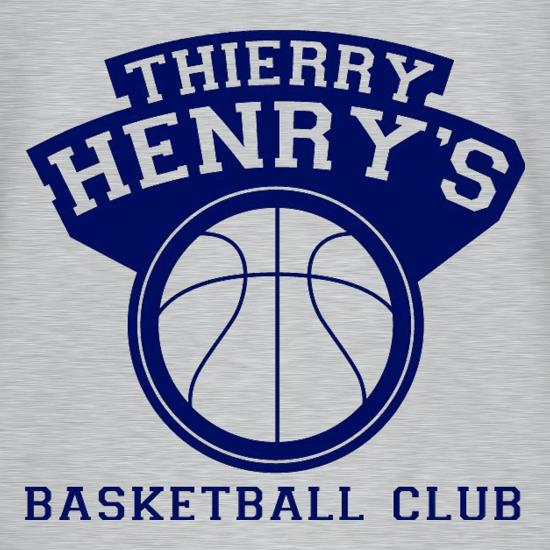 Thierry Henry's Basketball Club t shirt
