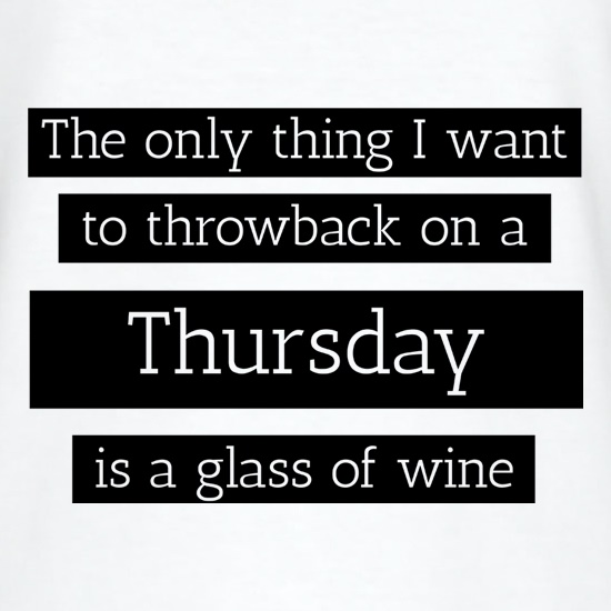 Throwback Thursday t shirt