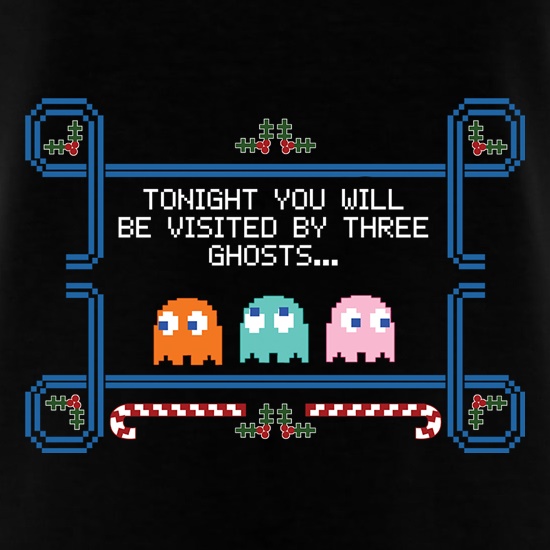 Tonight You'll Be Visited By Three Ghosts t shirt