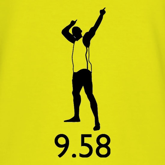 Usain Bolt 9.58 t shirt
