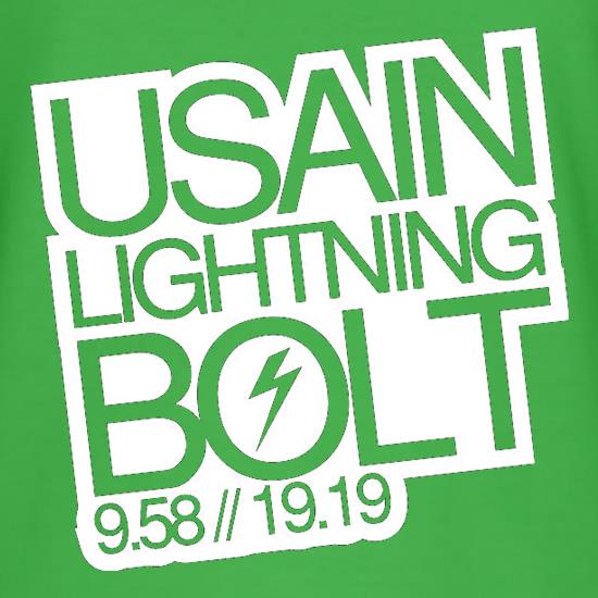 Usain Lightning Bolt t shirt