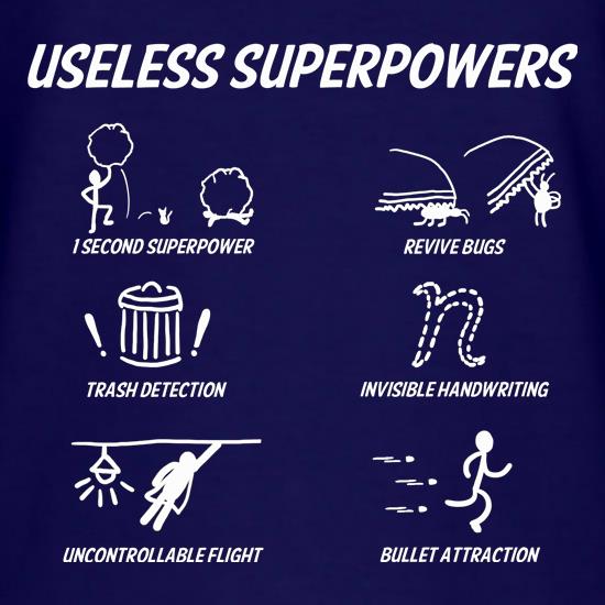 Useless Superpowers t shirt