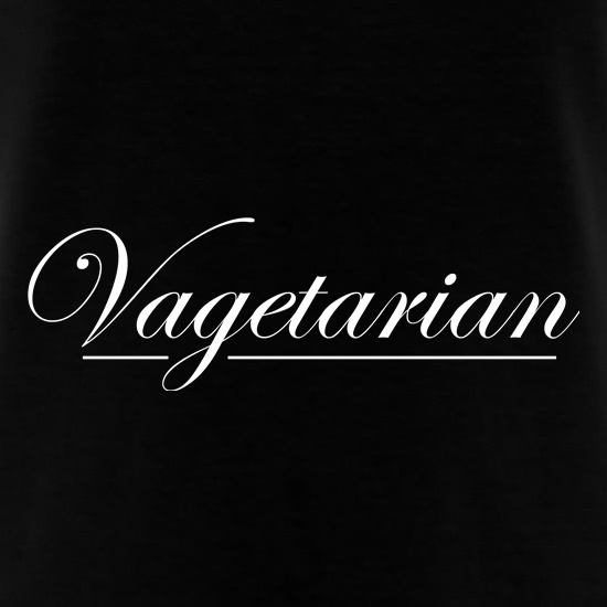 Vagetarian t shirt