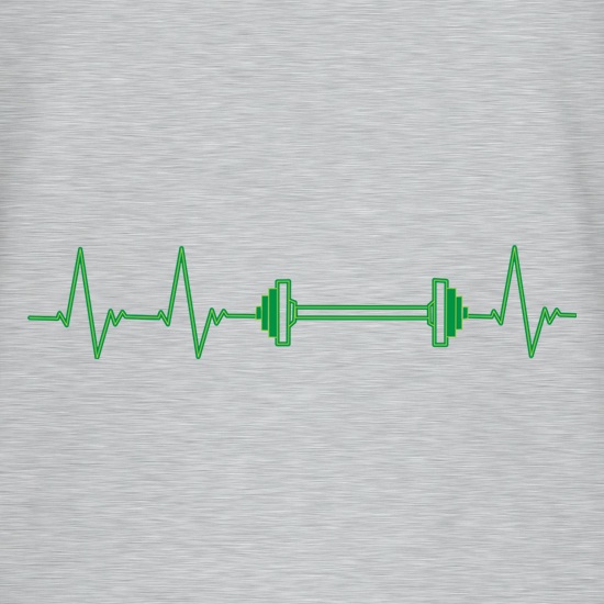 Weights Heartbeat t shirt