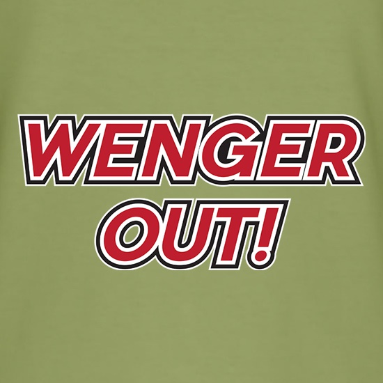 Wenger Out ! t shirt