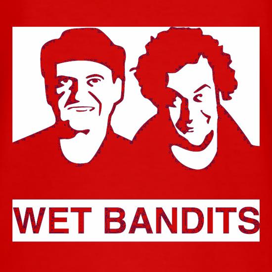 Wet Bandit Wanted Poster t shirt