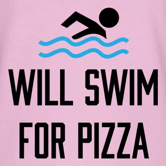 Will Swim For Pizza t shirt
