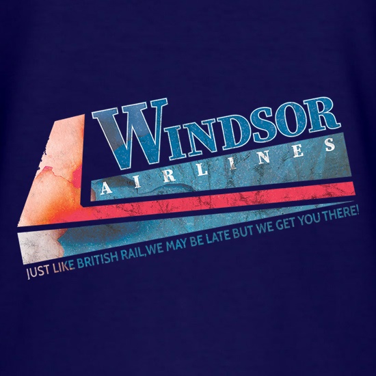 Windsor Airlines t shirt
