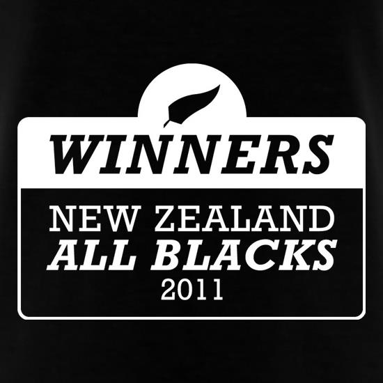 Winners New Zealand All Blacks t shirt